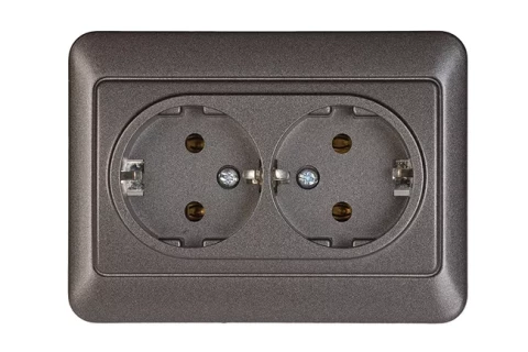 VILMA SL 250 antracīts  rozete 2-viet z/k