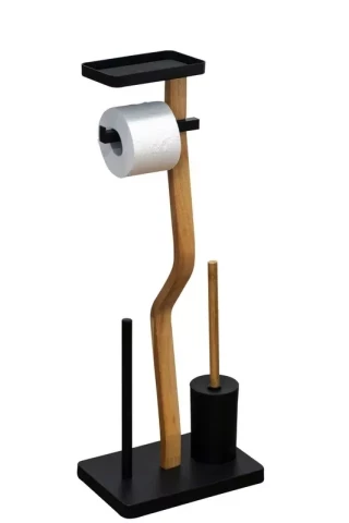 Ridder Свободно стоящий набор для туалета  Melton, черный, железо/дуб/PP