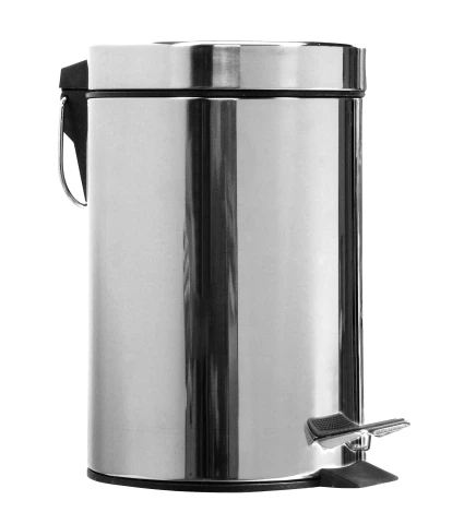 Atkritumu tvertne 3L pulēta, nerūsējošā tērauda