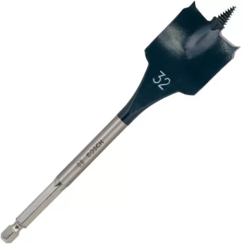 Перовое сверло Self Cut Speed, с шестигранным хвостовиком 32 x 152 mm