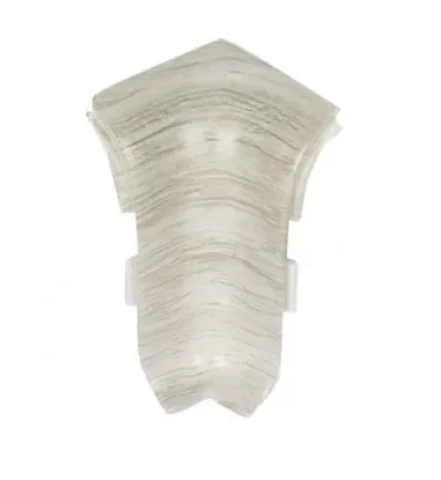 Grīdlīstes NGTW96 PVC kabeļiem stūris iekš. kambridžas ozols