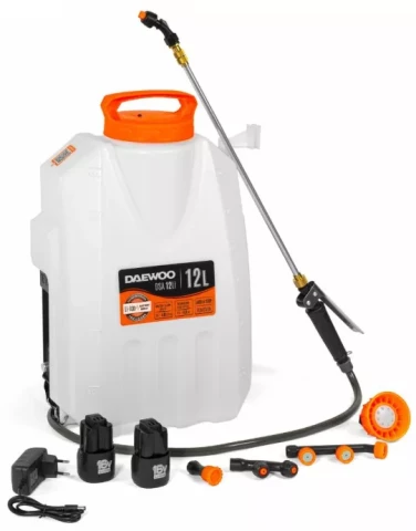 Akum. miglotājs/smidzinātājs DSA 12Li SET, 16V 2x2.5 Ah 12L 4bar, DAEWOO