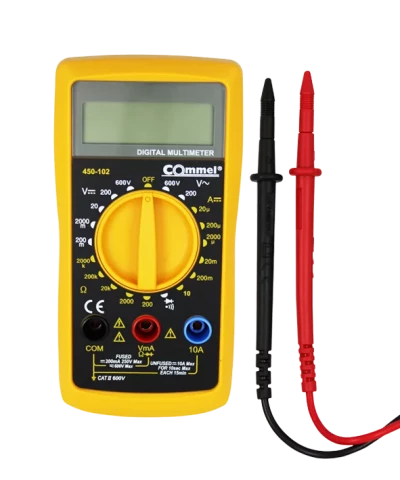 Digitāls testeris 3½ LCD DC un AC CAT III 450-102