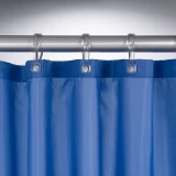 MADEIRA занавеска для душа текстильная, синяя, 180x200