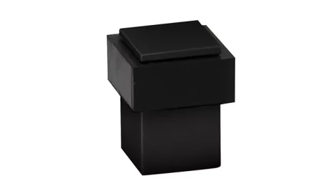 Door stop square black