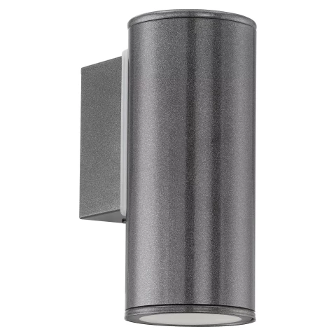 Āra sienas gaismeklis EGLO Riga LED GU10 3W 240lm 3000K IP44 anthracite 94102