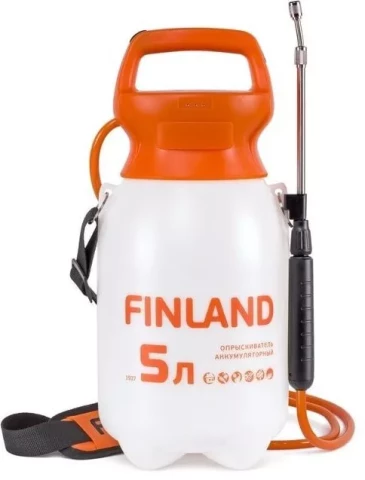 Dārza smidzinātājs ar akumulatoru 5L, FINLAND