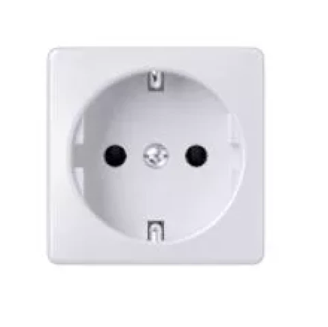 MIKRO socket without side earth b/r white