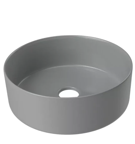 KAME Tondo izlietne ,35 cm, pelēka, WB353512MG