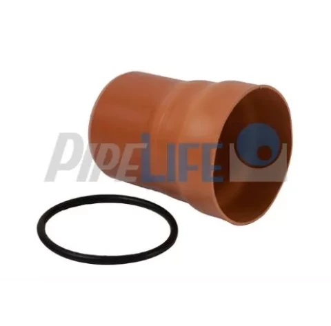 021002 Pāreja PVC- ķeta  caurule 110/126