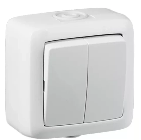 Выключатель 2кл О/У без инд 16А