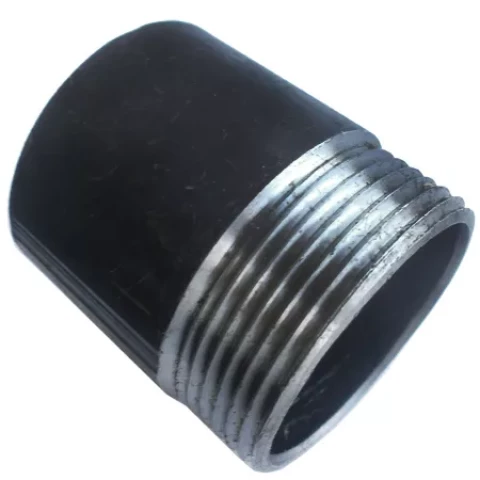 Melnā metāla savienojums ar vienu vītni 1" Dy25x70mm (240)
