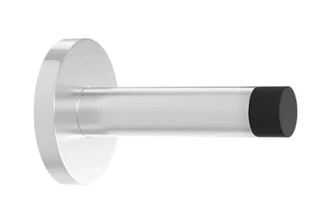 Door stop on the wall 84x53 INOX