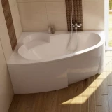 Ravak Vannas panelis ASYMMETRI C 150 L ar stipr.  CZ44100000