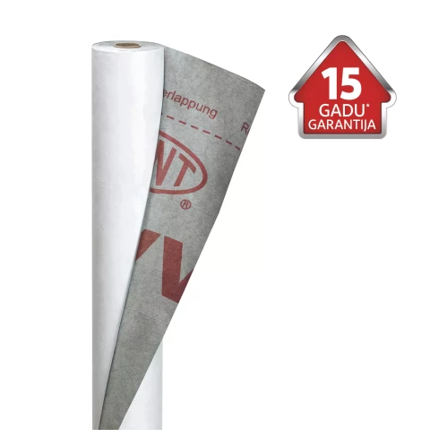 TYVEK PRO PLUS TAPE 150CM 75M2/RULLĪ  DIFŪZMEMBRĀNA AR MIKROSPRAUGĀM