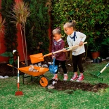 Детская тачка TRUPER оранжевая