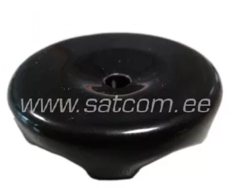 Изолятор FENDE для двух текстильных проводов керамический черный 4 шт.