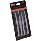 FASTER TOOLS Tweezers set 4pcs