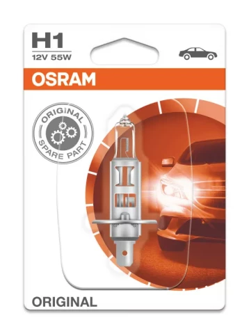 OSRAM 64150 55Вт  12В H1 P14.5s Halogen headlight lamps for cars