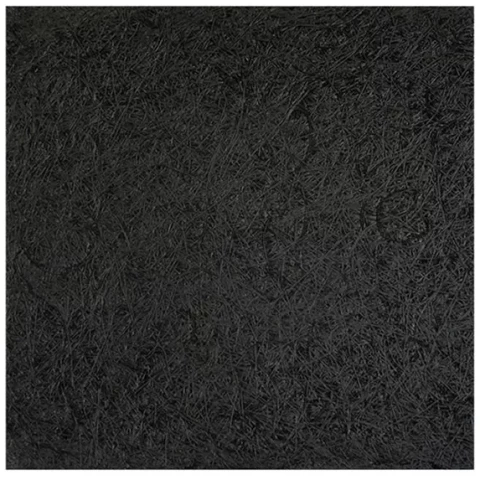 CEWOOD Black Wood Wool Acoustic Ceiling Tile T24 595x595x15 mm, 0.36 m²