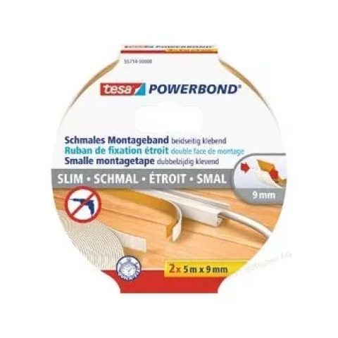 tesa Лент Двуст Монтаж Для Каб-Канал 5м:9мм