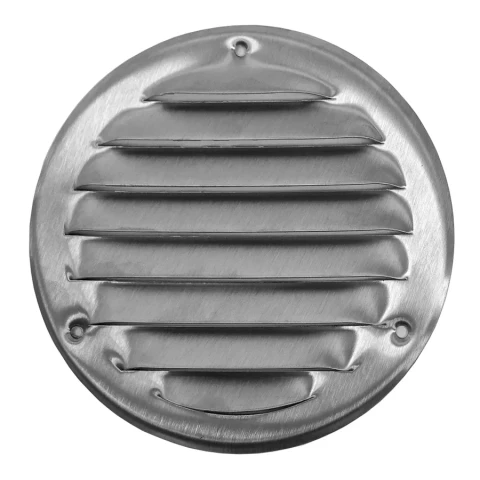 Grille metal, ø125mm, inox