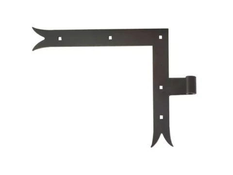 Durvju stūra leņķis eņģei 4000-300 KR melns AMIG