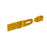 Hinge with padlock bracket 90x80x45x1.5mm