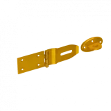 Cilpa piekaramajai atslēgai 90x80x45x1.5mm, dzelteni Zn