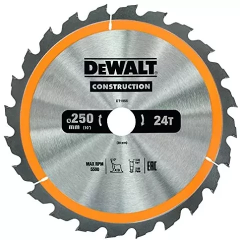 DeWALT Диск пильный 250x30x24T, DT1956-QZ