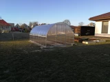 Теплица KLASIKA TUBE 3x6m (18m2) с фундаментом и покрытием из поликарбоната 4мм