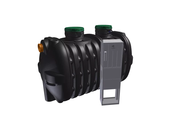 Bioloģiskā attīrīšanas iekārta AQUABLOC 0.75 (3000L) 1-6 cilvēki