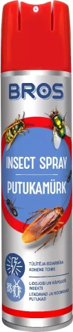 Bros аэрозоль от летающих насекомых 400мл
