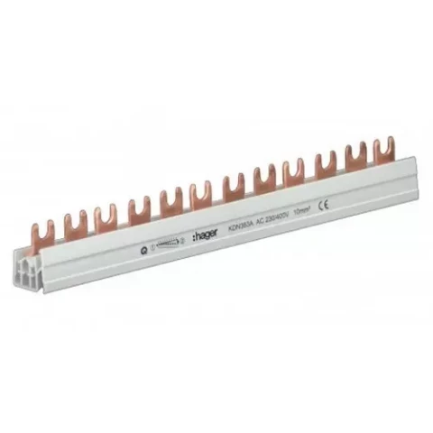 Kopne HAGER 3P 10Qmm 57MOD dakša KDN363B