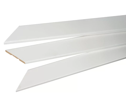 Noseglīste/aploda MDF Opus 12x42 balta (kompl. 5.5m) L-2200