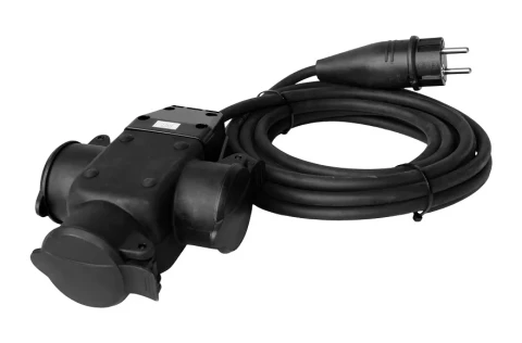 УДЛИНИТЕЛЬ 5М 3X1,5 16A 3500W IP44
