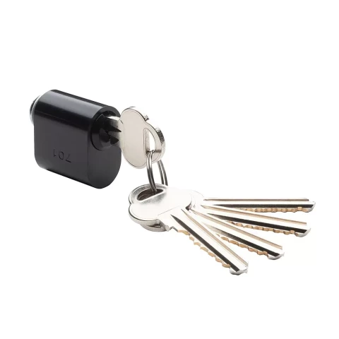 Cilindrs 701 ZNE (ASSA analogs) melns NORD (Viljandi durvīm)