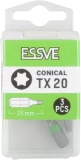 Essve nozzles TX20X25mm 3pcs / pack, ESSVE 9980202