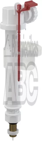 Ieplūdes vārsts skalojamai kas tei  no apakšas 3/8