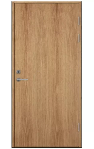 Ugunsdrošās durvis Fire 810 8x21 ar pārfalci, ar kārbu ozola finierējums EI30, LAB