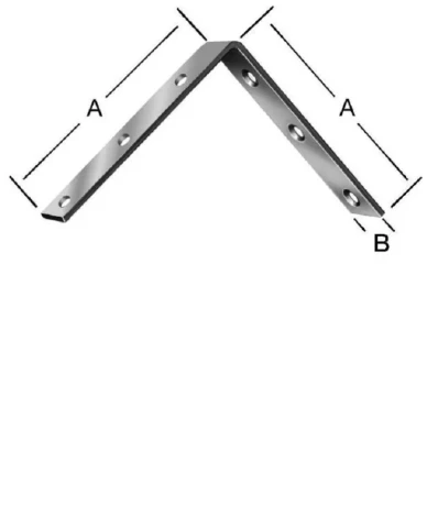 Leņķis krēsla 150x25mm