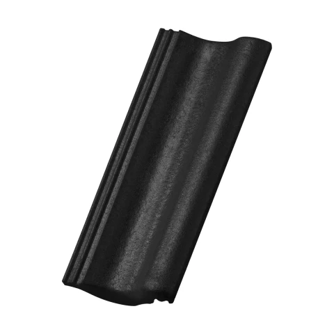 Pusdakstiņš Zanda Lumino 150mm melns,izmanto platuma regulēšanai plaknēs gar dzegām,sateknēm