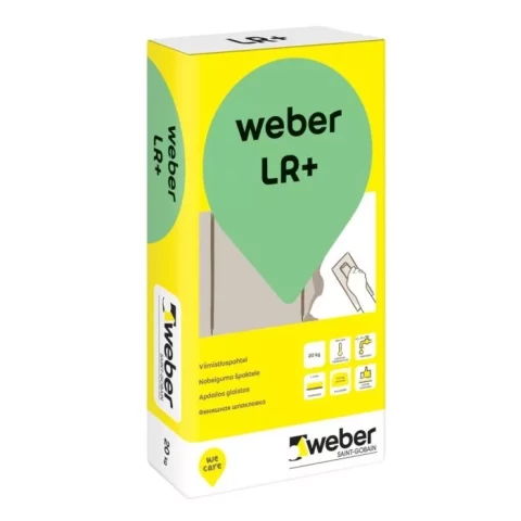 Weber LR+ 20kg Nobeiguma špaktele