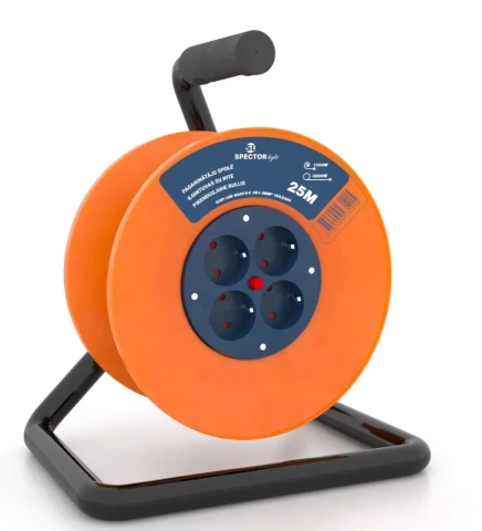 Удлинительная катушка 3х1,5мм 25м макс 3500W