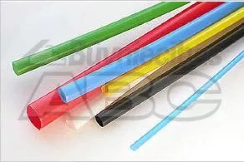 Termorūkošā caurule RC1m 9.5/4.8 sarkana