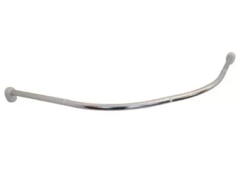 Ridder Dušas aizkaru stienis Wien D25 mm, spīdīgs hroms, alumīnijs