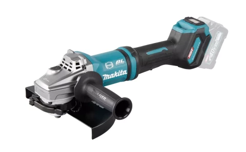 Akum. Leņķa slīpmašīna GA038GZ 40V 230mm b/a un lādētāja, MAKITA