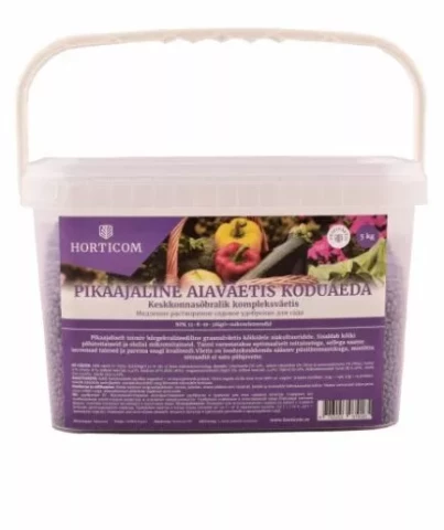 Ilgstošas iedarbības mēslojums dārza kultūraugiem 5kg