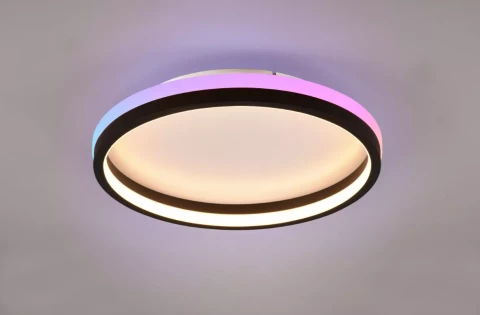 Plafonlampa griestu LED SMD 18W 2000lm 2700-6000K IP20 D39cm Trio HIKO R64282132