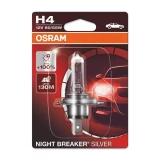AUTO SPULDZE OSRAM 60/55W 12V H4 Night breaker silver 1gb blister